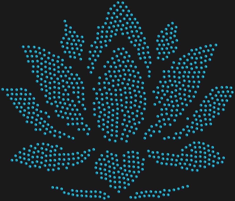 Трафарет Лотос — RHT_LOTUS2_SS16_AQUAMARINE