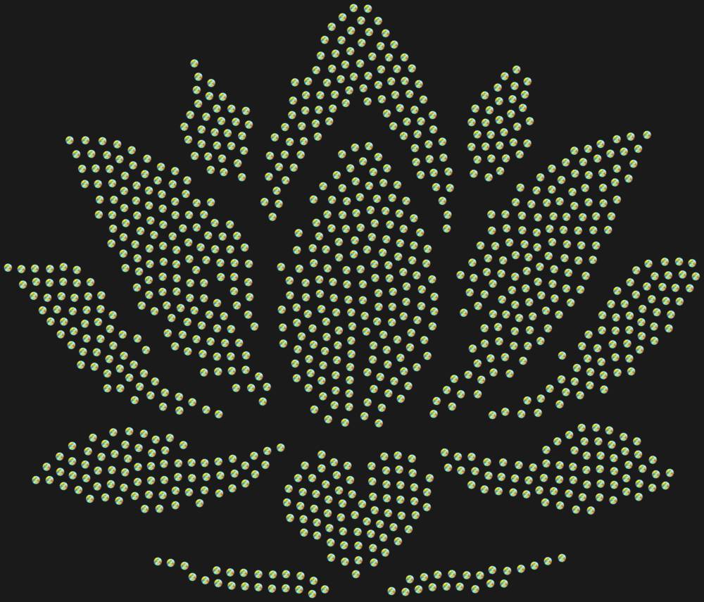 Трафарет Лотос — RHT_LOTUS2_SS16_CRYSTAL_AB