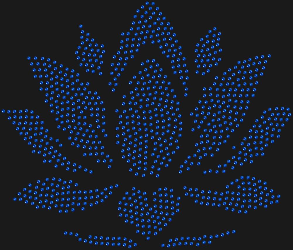 Трафарет Лотос — RHT_LOTUS2_SS16_SAPPHIRE
