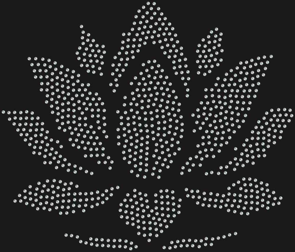 Трафарет Лотос — RHT_LOTUS2_SS6_CRYSTAL_CLEAR