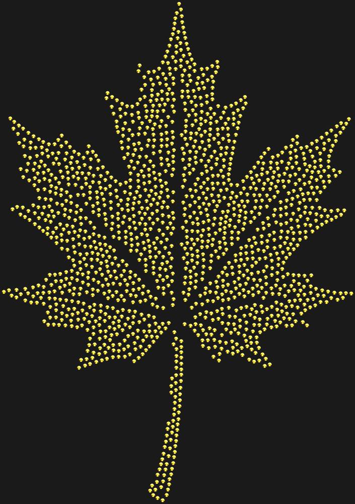 Трафарет Кленовый лист — RHT_MAPLELEAF1_SS10_GOLD