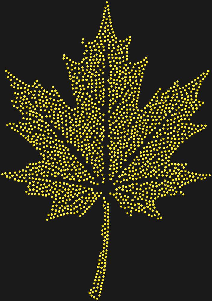 Трафарет Кленовый лист — RHT_MAPLELEAF1_SS10_TOPAZ