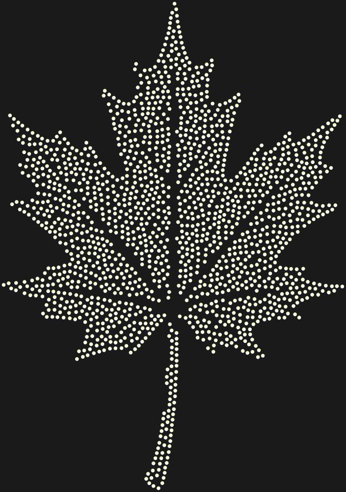Трафарет Кленовый лист — RHT_MAPLELEAF1_SS16_CRYSTAL_AB