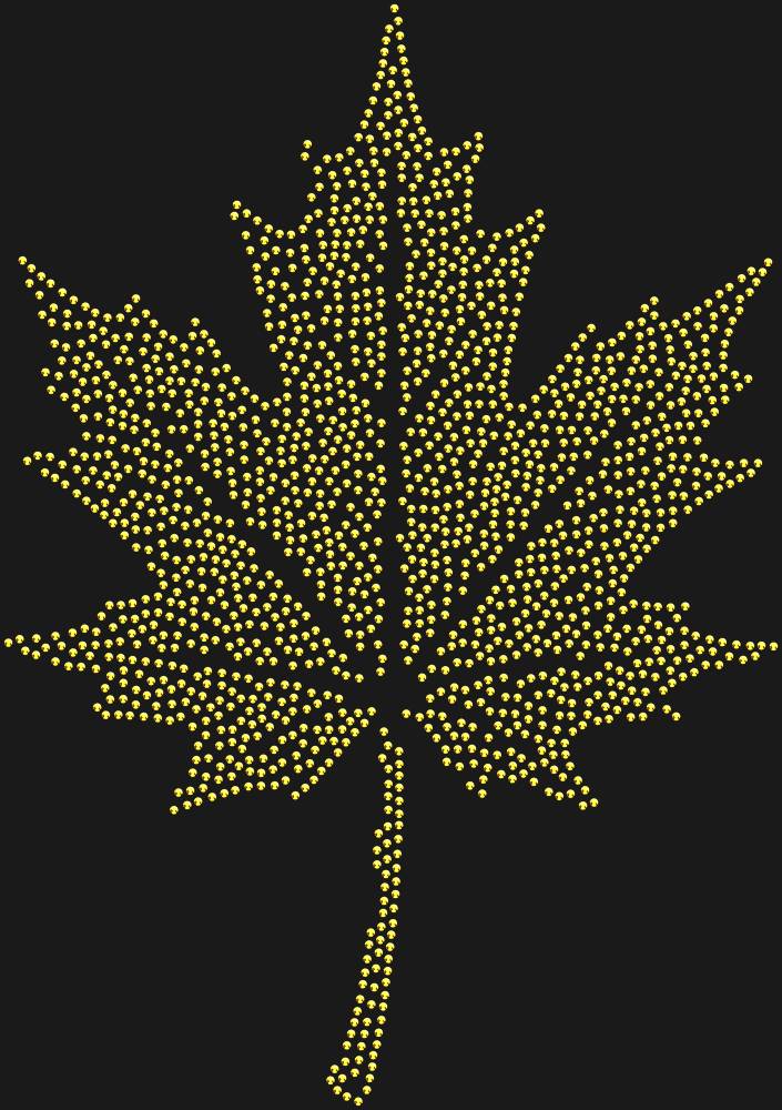 Трафарет Кленовый лист — RHT_MAPLELEAF1_SS16_GOLD