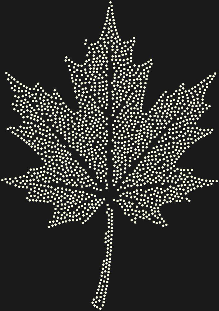 Трафарет Кленовый лист — RHT_MAPLELEAF1_SS20_CRYSTAL_AB