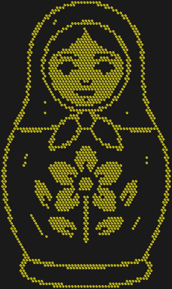 Трафарет Матрешка — RHT_MATRYOSHKA1_SS16_CITRINE