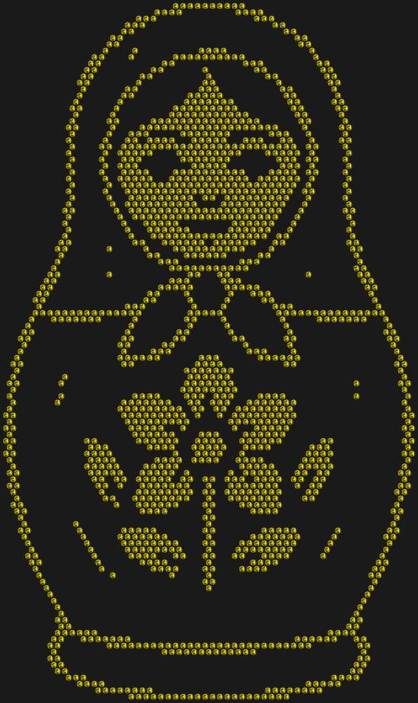 Трафарет Матрешка — RHT_MATRYOSHKA1_SS16_OLIVE