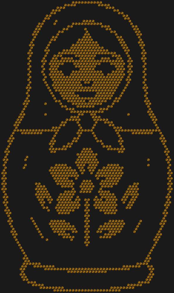 Трафарет Матрешка — RHT_MATRYOSHKA1_SS16_TOPAZ