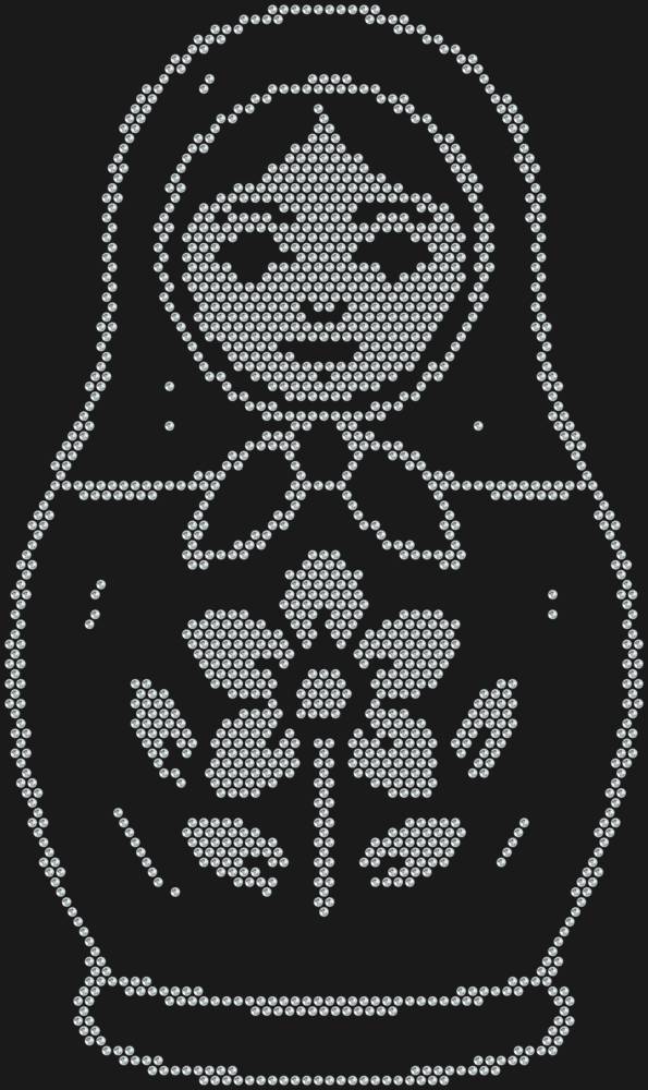 Трафарет Матрешка — RHT_MATRYOSHKA1_SS20_CRYSTAL_CLEAR