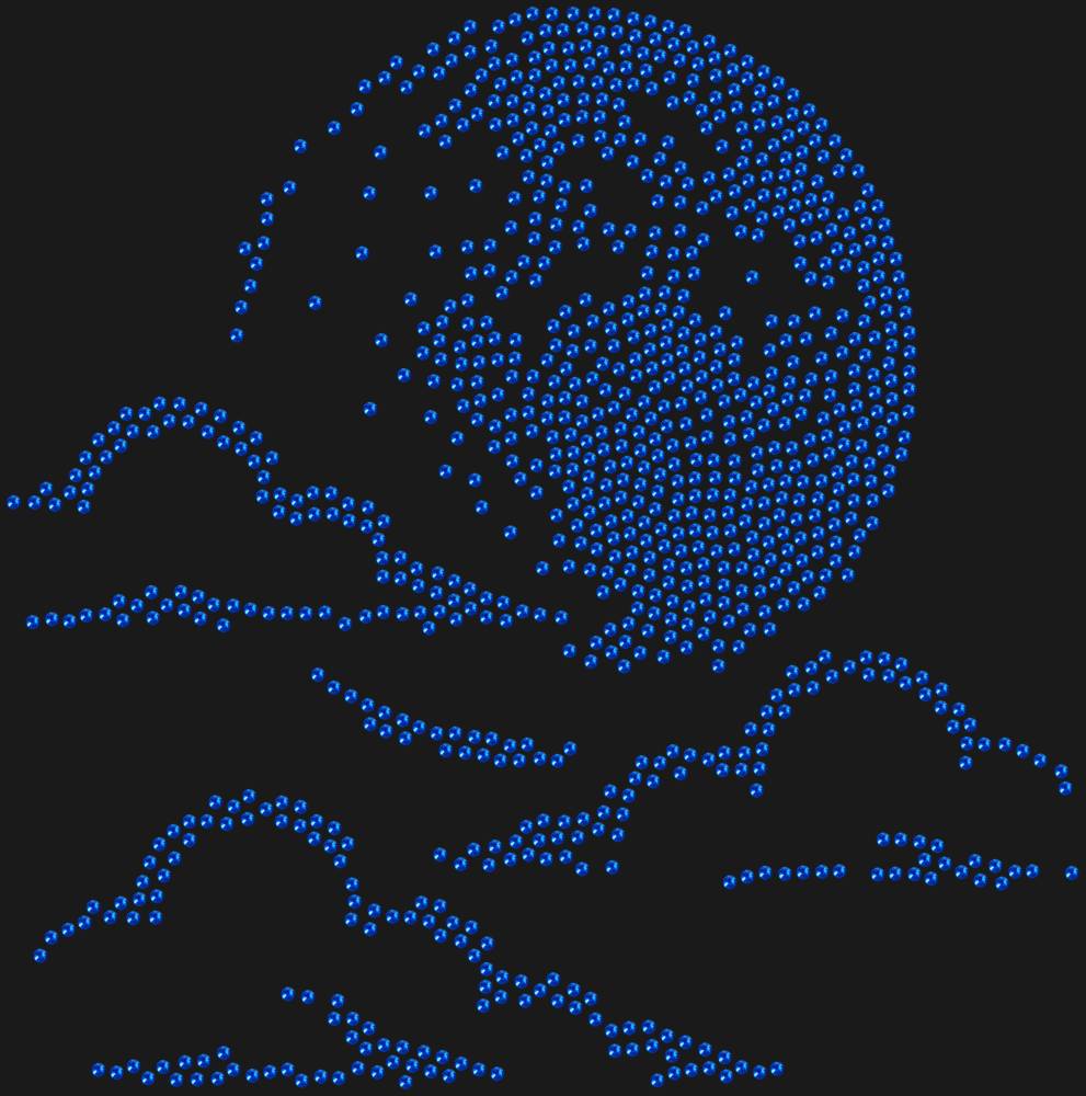 Трафарет Луна за облаками — RHT_MOON1_SS16_SAPPHIRE