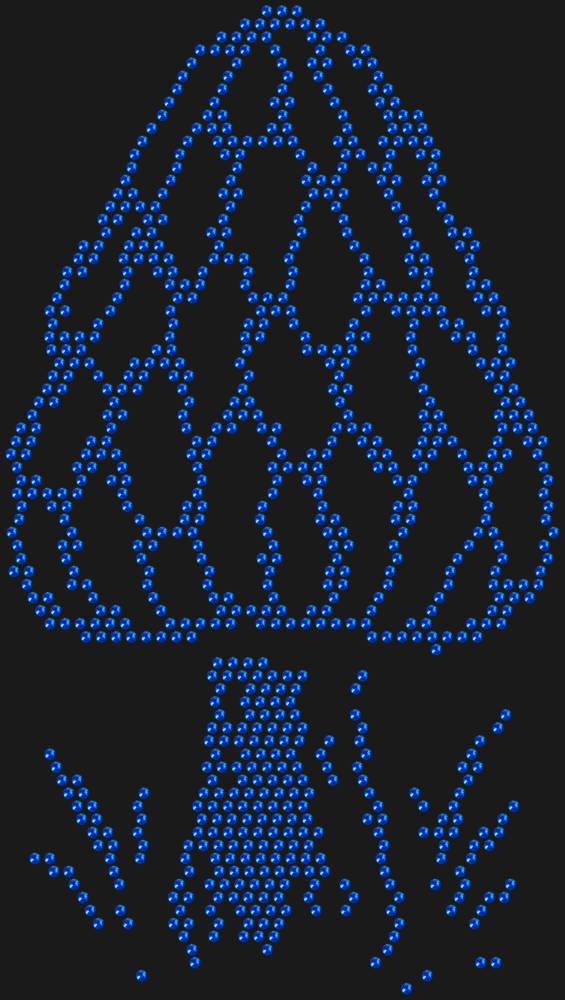 Трафарет Сморчок — RHT_MOREL1_SS16_SAPPHIRE