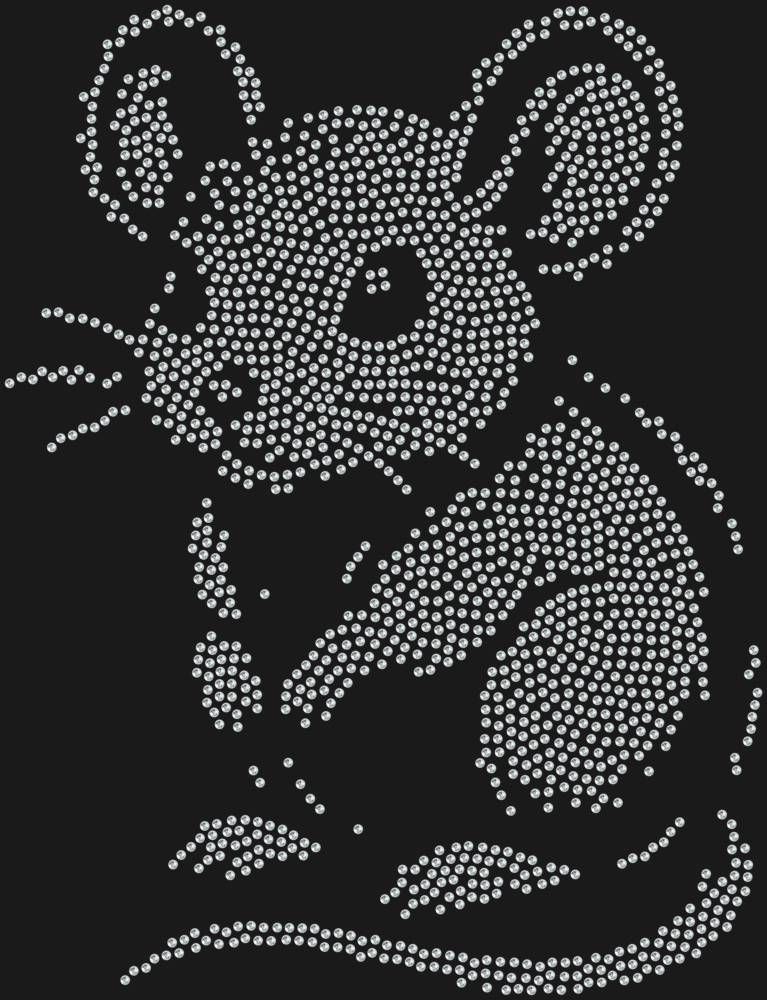 Трафарет Мышонок — RHT_MOUSE1_SS10_CRYSTAL_CLEAR