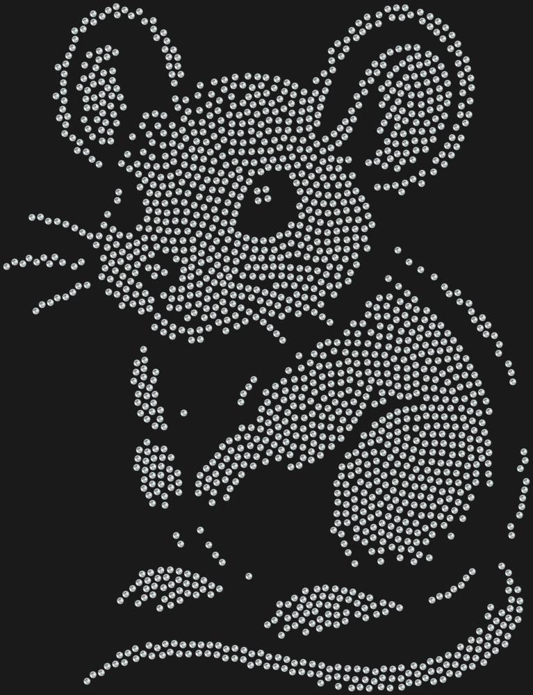 Трафарет Мышонок — RHT_MOUSE1_SS16_CRYSTAL_CLEAR