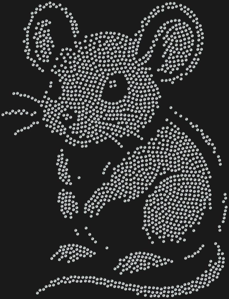Трафарет Мышонок — RHT_MOUSE1_SS20_CRYSTAL_CLEAR