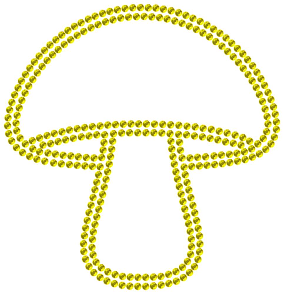 Трафарет Гриб — RHT_MUSHROOM1_SS10_CITRINE