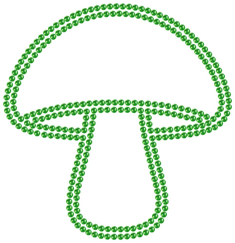 Трафарет Гриб — RHT_MUSHROOM1_SS10_LT_PERIDOT