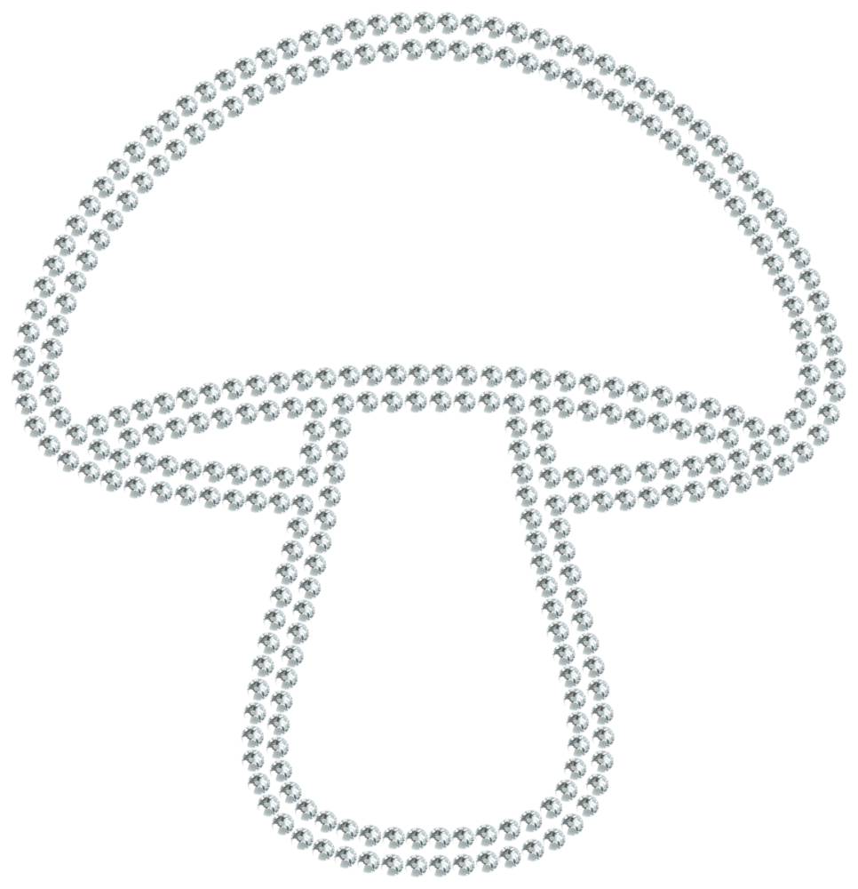 Трафарет Гриб — RHT_MUSHROOM1_SS16_CRYSTAL_CLEAR