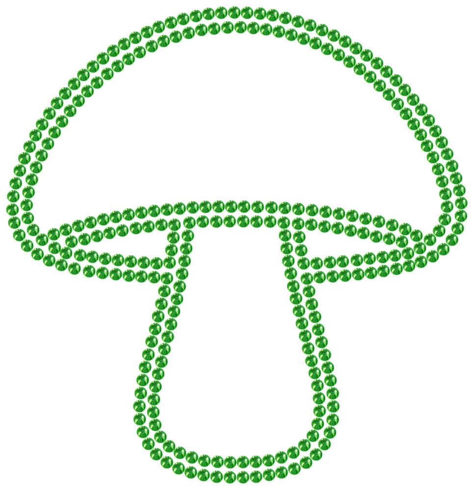 Трафарет Гриб — RHT_MUSHROOM1_SS16_LT_PERIDOT