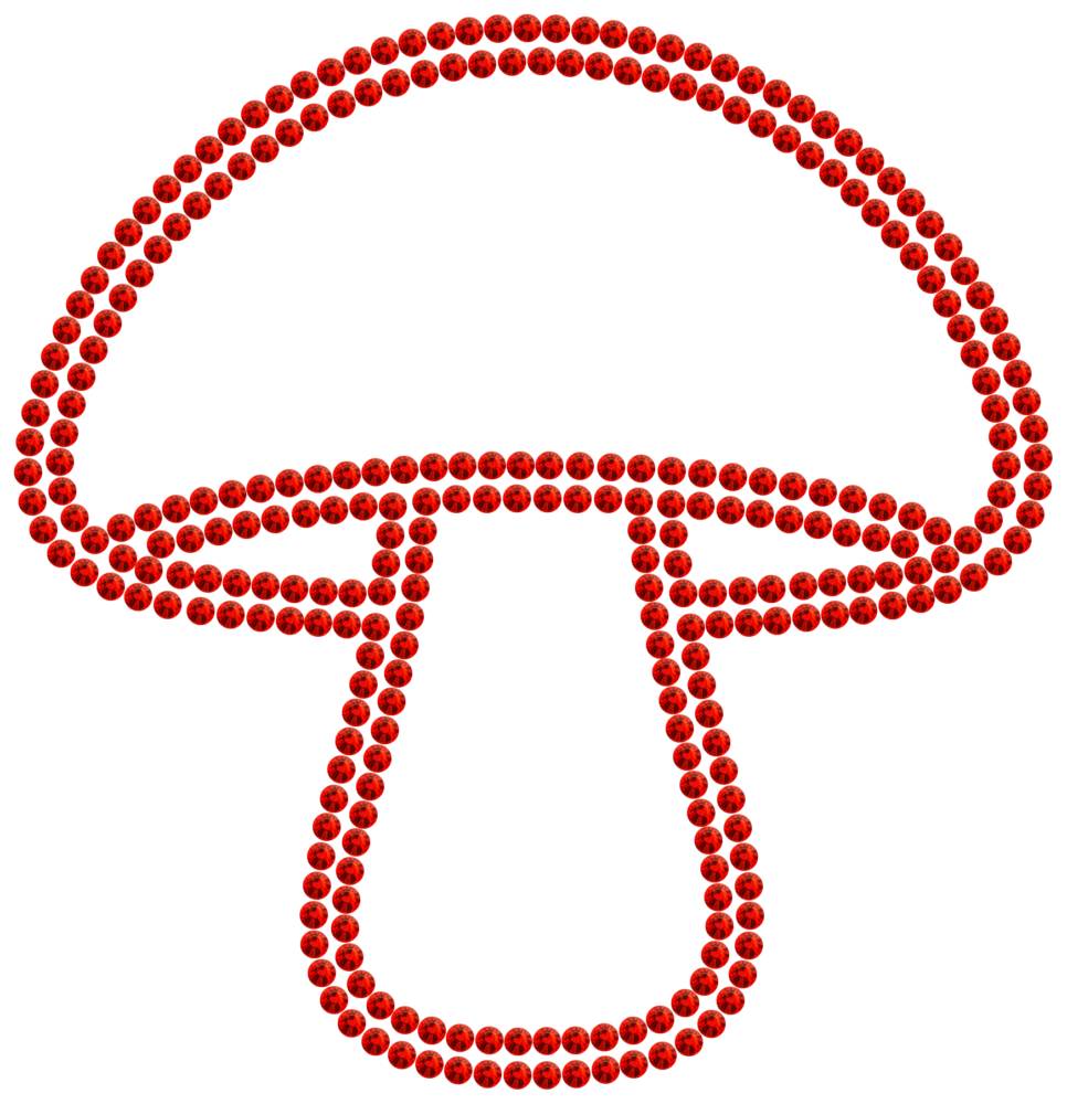 Трафарет Гриб — RHT_MUSHROOM1_SS16_LT_SIAM