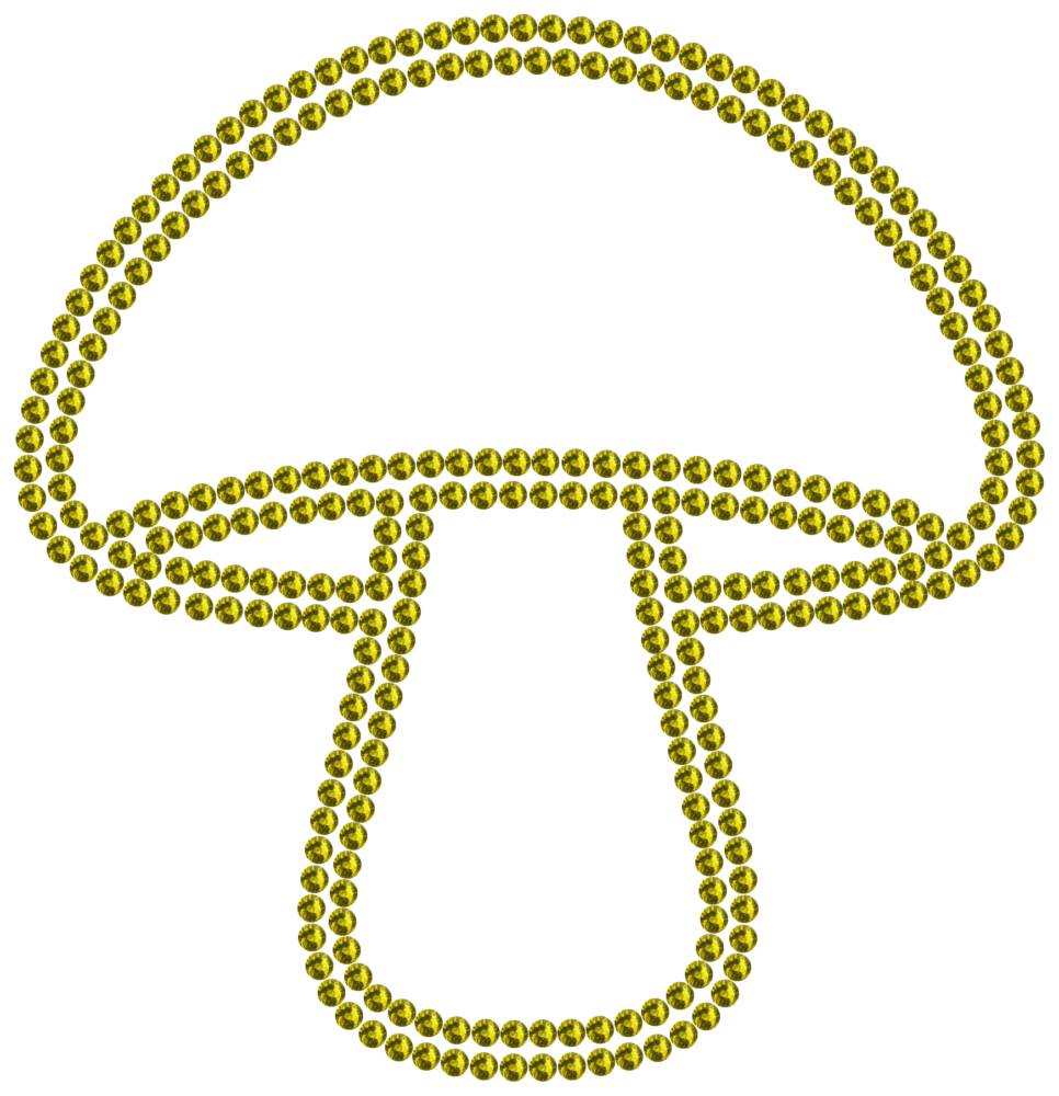 Трафарет Гриб — RHT_MUSHROOM1_SS16_OLIVE