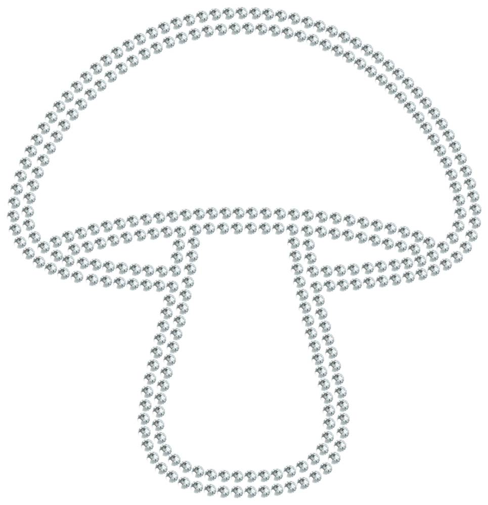 Трафарет Гриб — RHT_MUSHROOM1_SS20_CRYSTAL_CLEAR