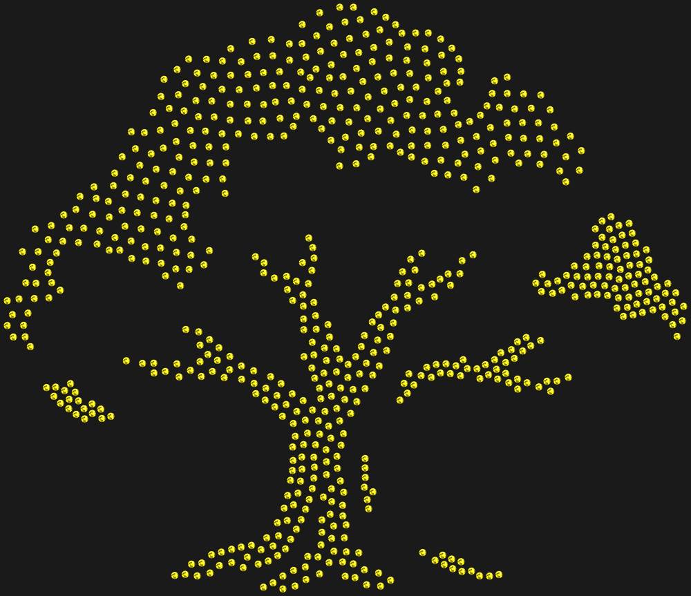 Трафарет Дуб — RHT_OAK1_SS10_OLIVE