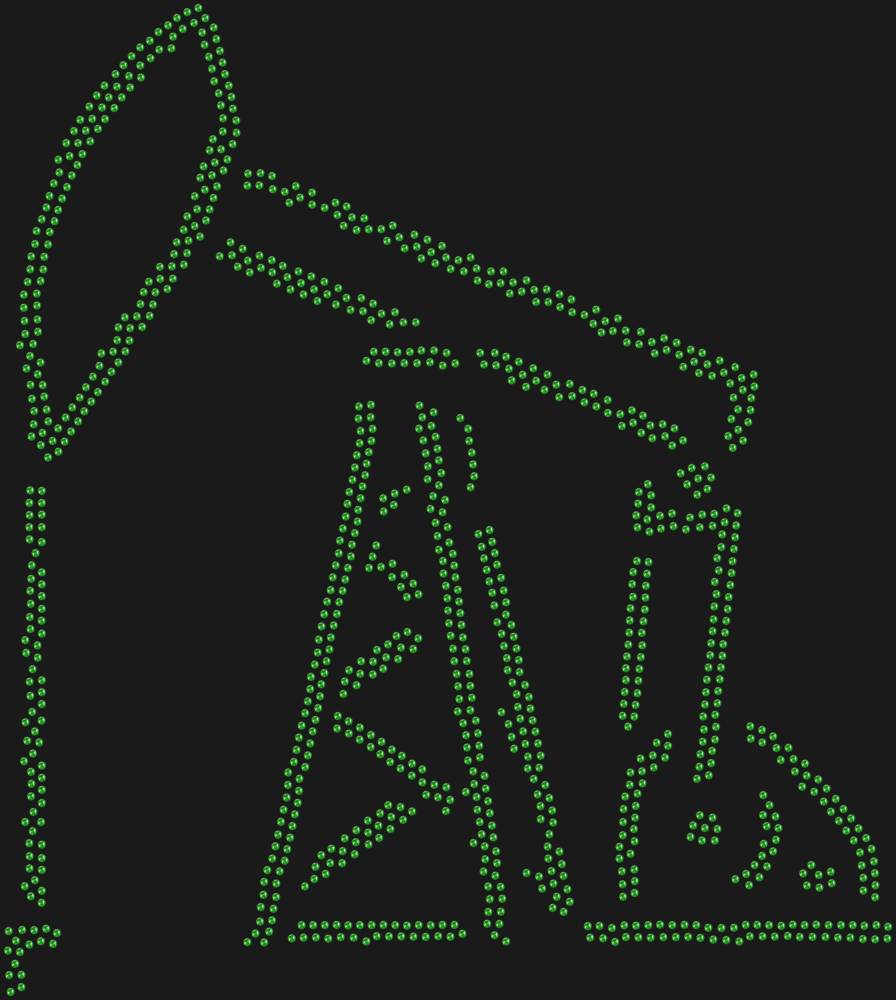 Трафарет Нефтяная вышка — RHT_OIL1_SS10_LT_PERIDOT