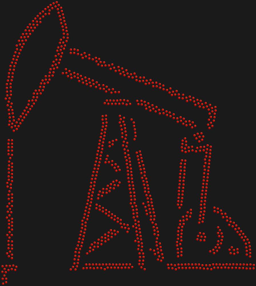 Трафарет Нефтяная вышка — RHT_OIL1_SS10_LT_SIAM