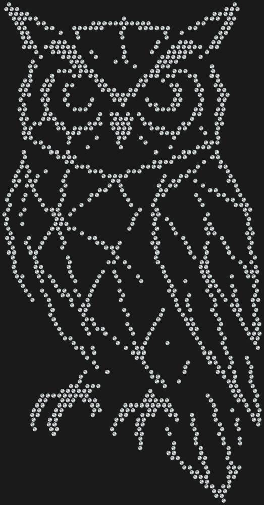 Трафарет Сова low-poly — RHT_OWL1_SS20_CRYSTAL_CLEAR