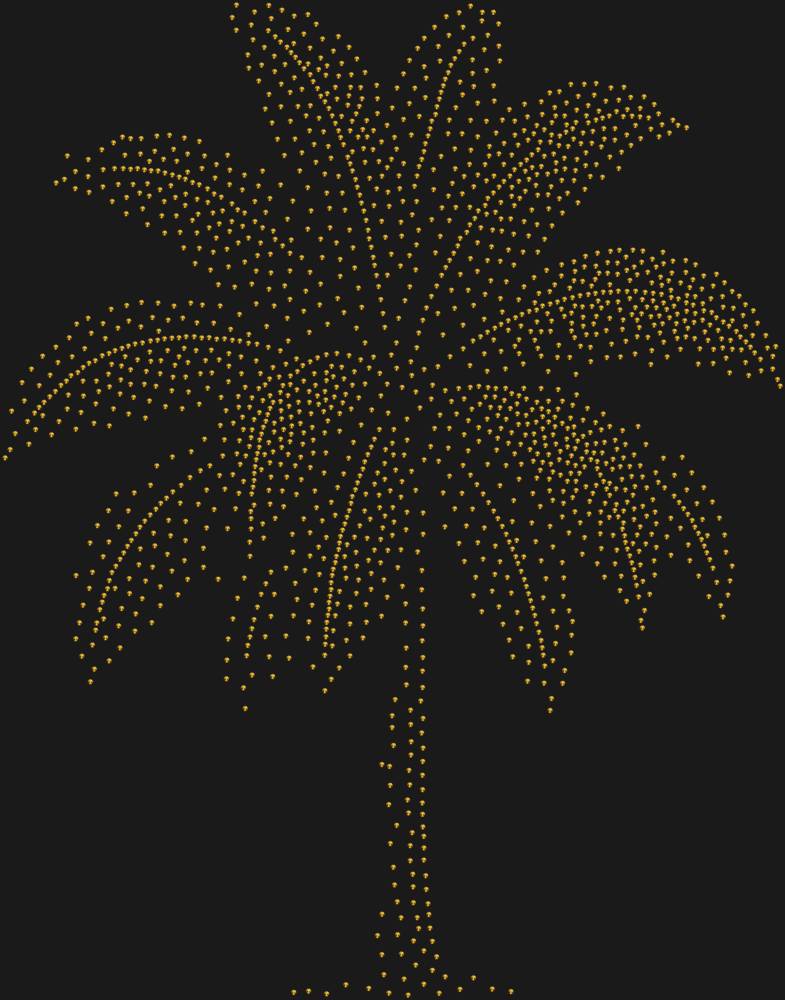 Трафарет Пальма — RHT_PALM1_SS10_GOLD