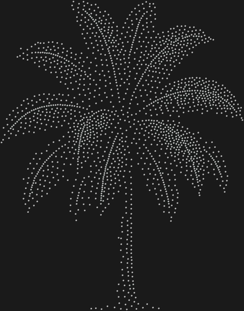 Трафарет Пальма — RHT_PALM1_SS16_CRYSTAL_CLEAR