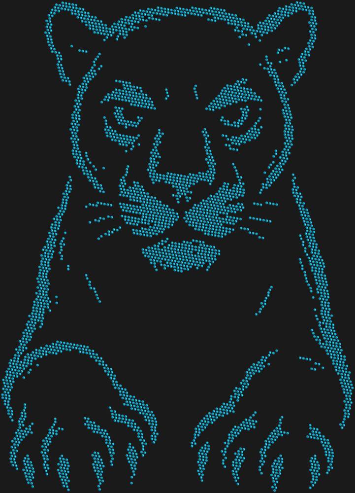 Трафарет Пантера — RHT_PANTHER1_SS10_AQUAMARINE