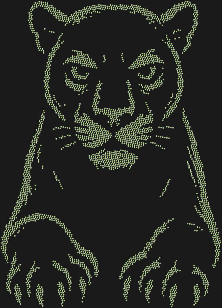 Трафарет Пантера — RHT_PANTHER1_SS16_CRYSTAL_AB