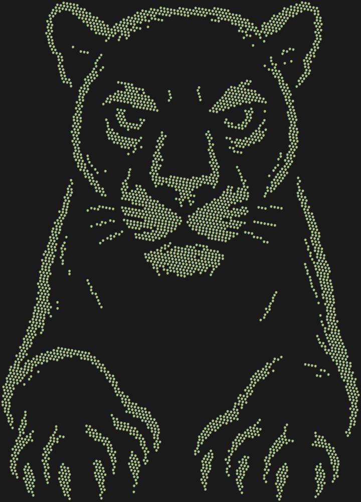Трафарет Пантера — RHT_PANTHER1_SS6_CRYSTAL_AB