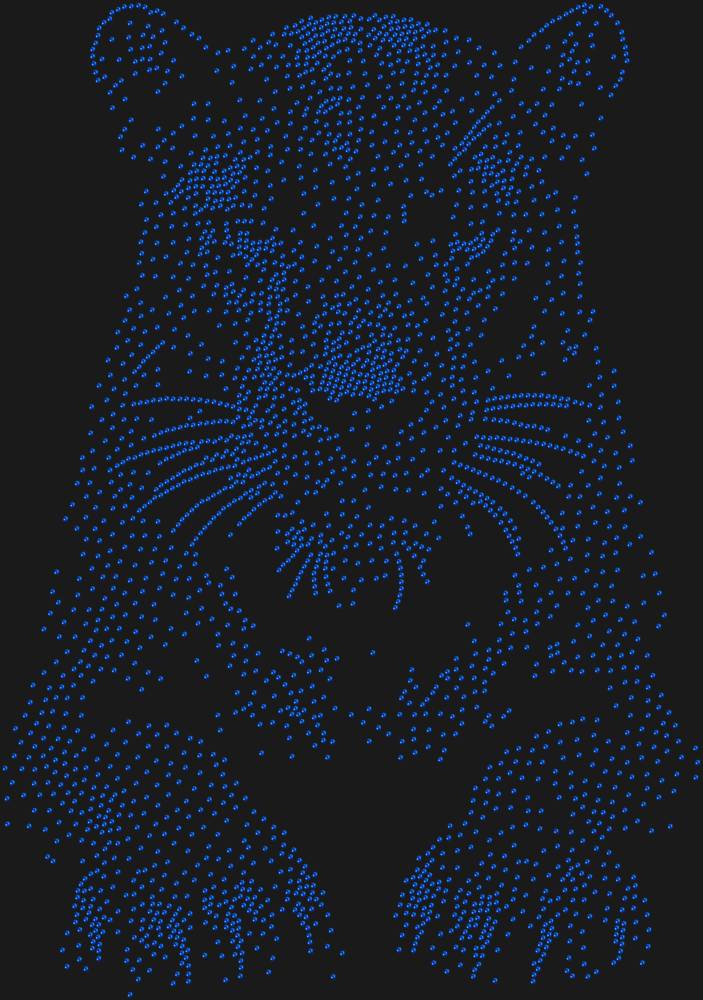 Трафарет Пантера — RHT_PANTHER2_SS10_SAPPHIRE
