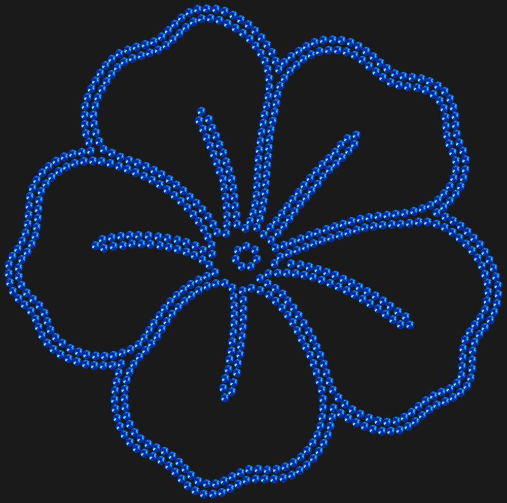 Трафарет Петуния — RHT_PETUNIA1_SS10_SAPPHIRE