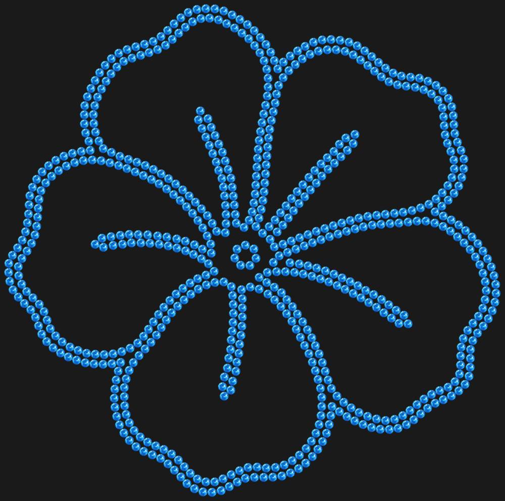 Трафарет Петуния — RHT_PETUNIA1_SS16_LT_SAPPHIRE