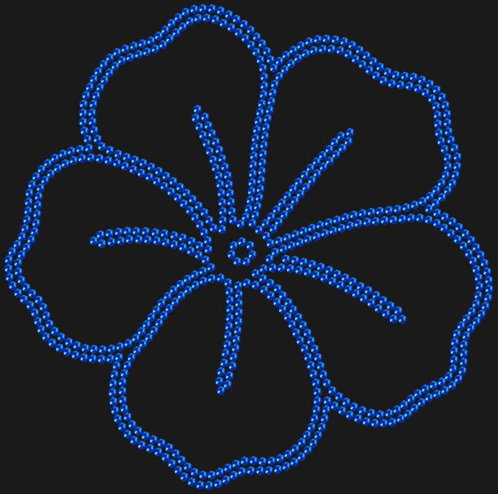 Трафарет Петуния — RHT_PETUNIA1_SS16_SAPPHIRE