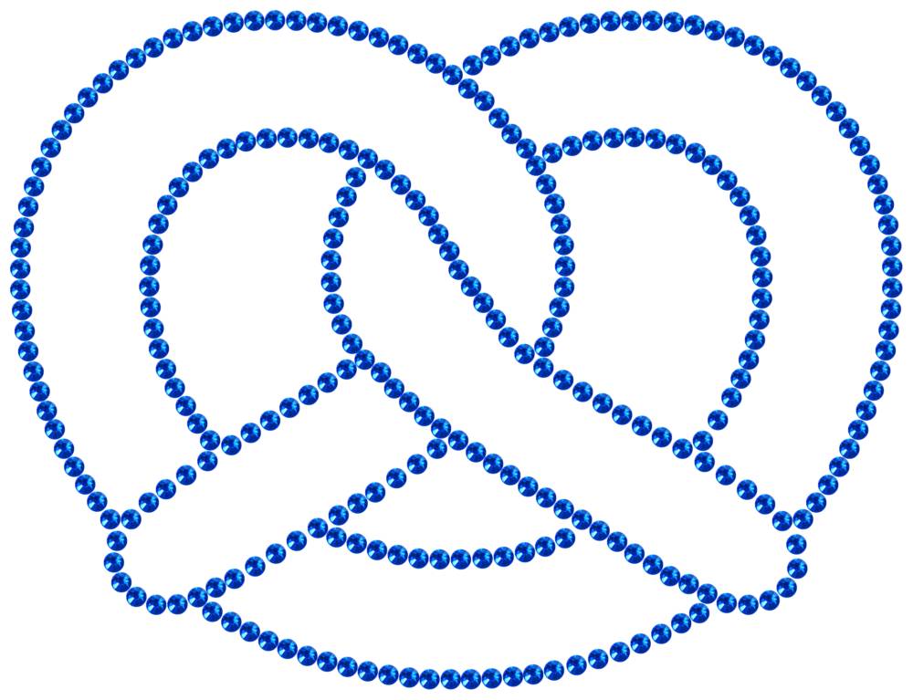 Трафарет Крендель — RHT_PRETZEL1_SS16_SAPPHIRE