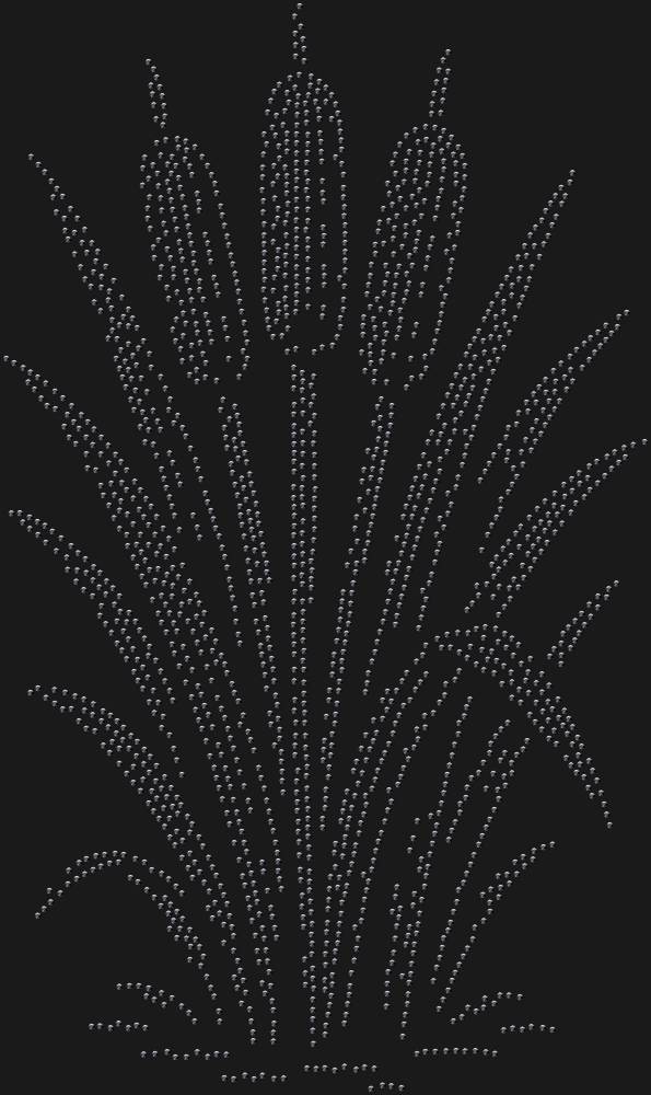Трафарет Камыш — RHT_REED1_SS10_JET_BLACK