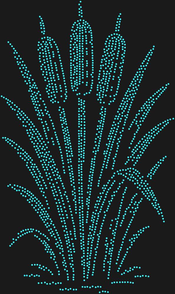 Трафарет Камыш — RHT_REED1_SS16_AQUAMARINE