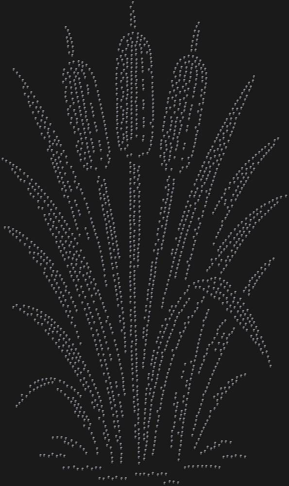 Трафарет Камыш — RHT_REED1_SS16_JET_BLACK