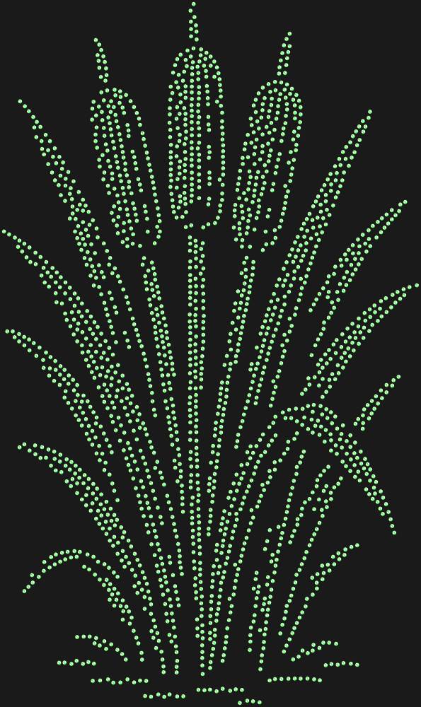 Трафарет Камыш — RHT_REED1_SS16_LT_PERIDOT