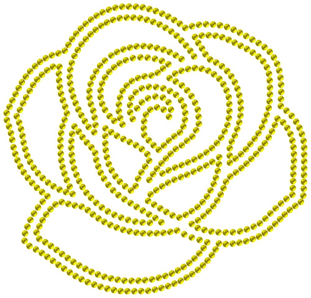 Трафарет Роза — RHT_ROSE1_SS16_CITRINE