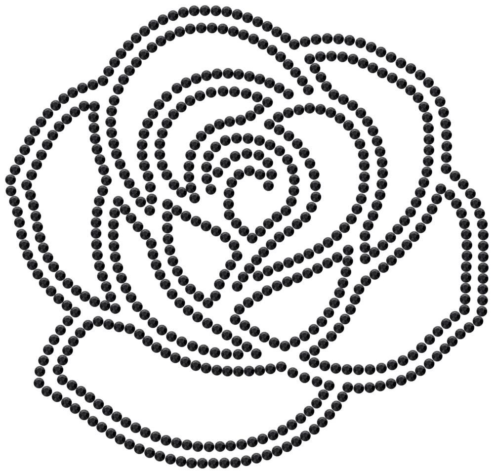 Трафарет Роза — RHT_ROSE1_SS16_JET_BLACK