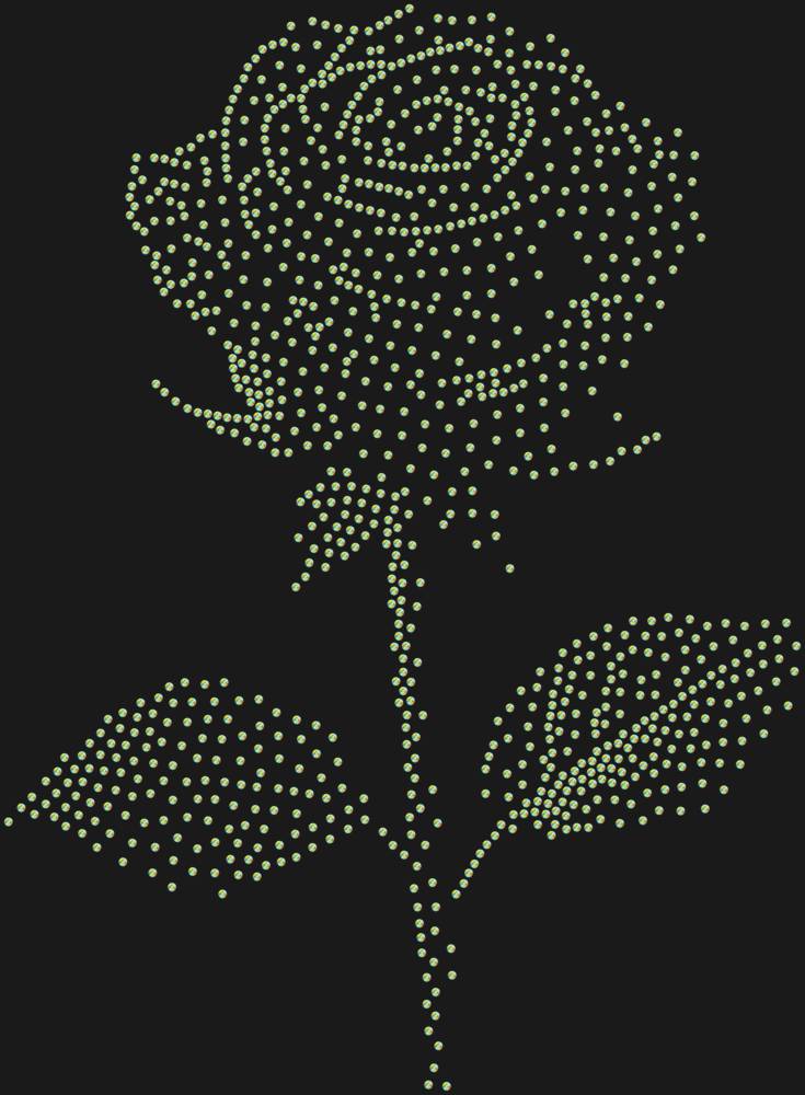 Трафарет Роза — RHT_ROSE3_SS12_CRYSTAL_AB