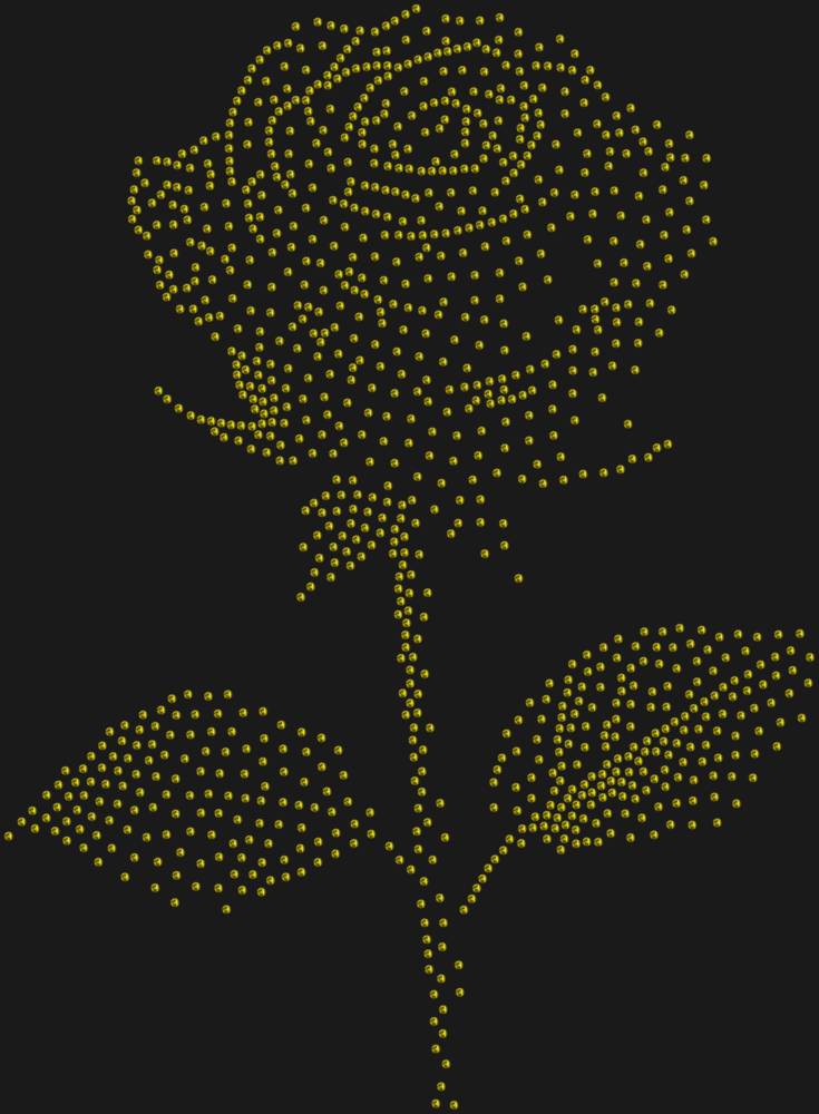 Трафарет Роза — RHT_ROSE3_SS16_OLIVE