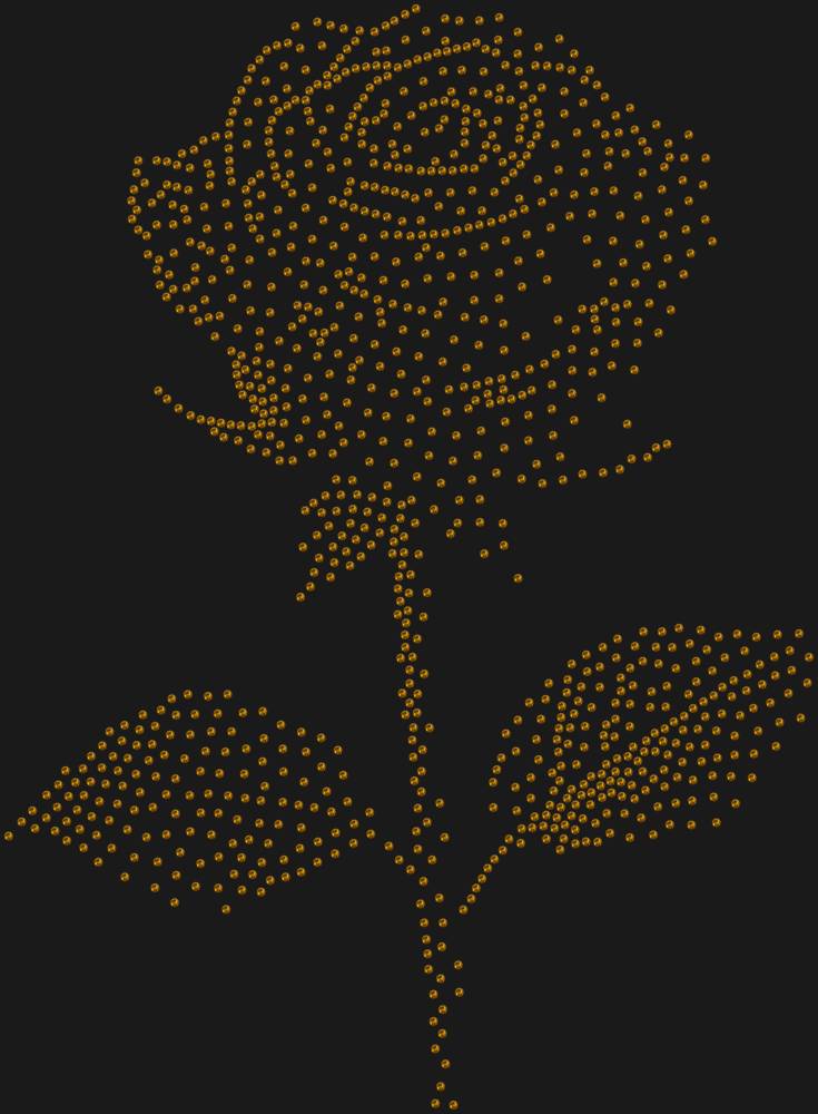 Трафарет Роза — RHT_ROSE3_SS16_TOPAZ