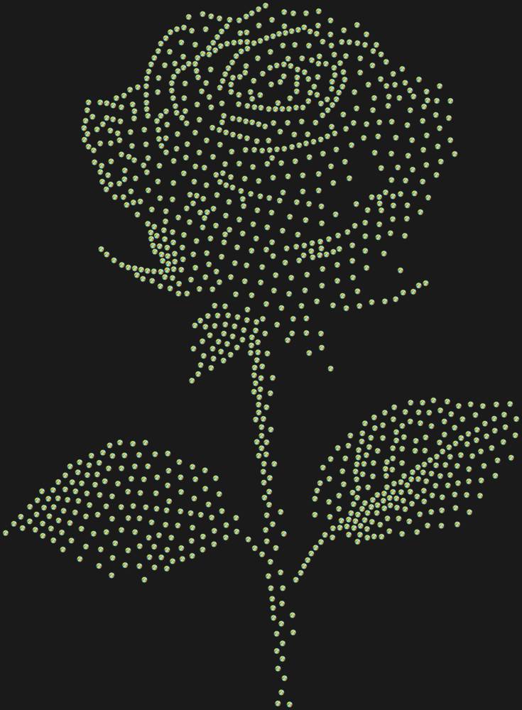 Трафарет Роза — RHT_ROSE3_SS20_CRYSTAL_AB