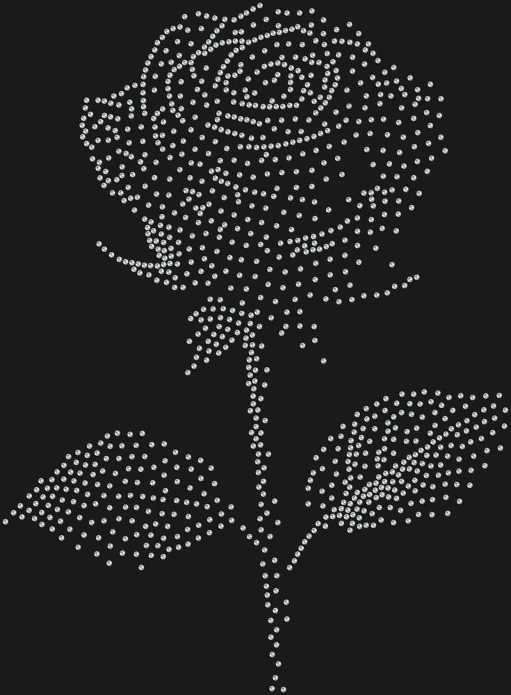 Трафарет Роза — RHT_ROSE3_SS20_CRYSTAL_CLEAR